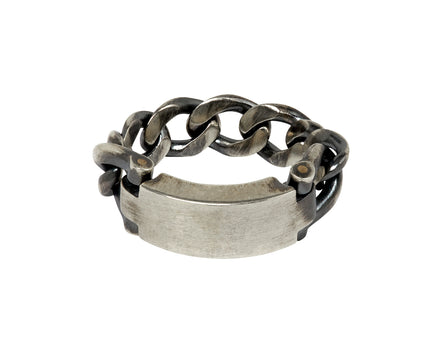 Silver ID Bar Ring - TWISTonline 