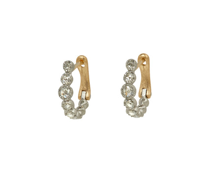 Diamond Hoop Earrings