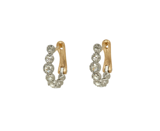 Diamond Hoop Earrings
