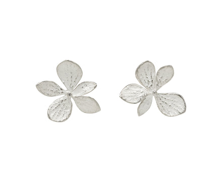 John Iversen Single Hydrangea Earrings