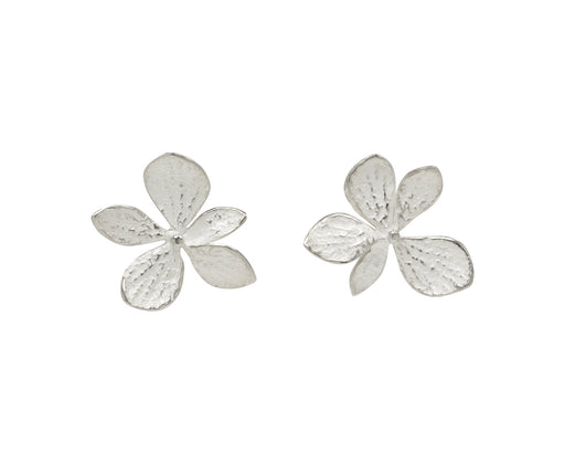 John Iversen Single Hydrangea Earrings