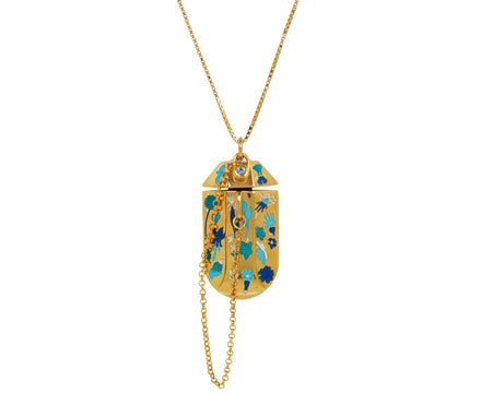 Fallen Flora Perfume Bottle + chain – Silver Vermeil - TWISTonline 