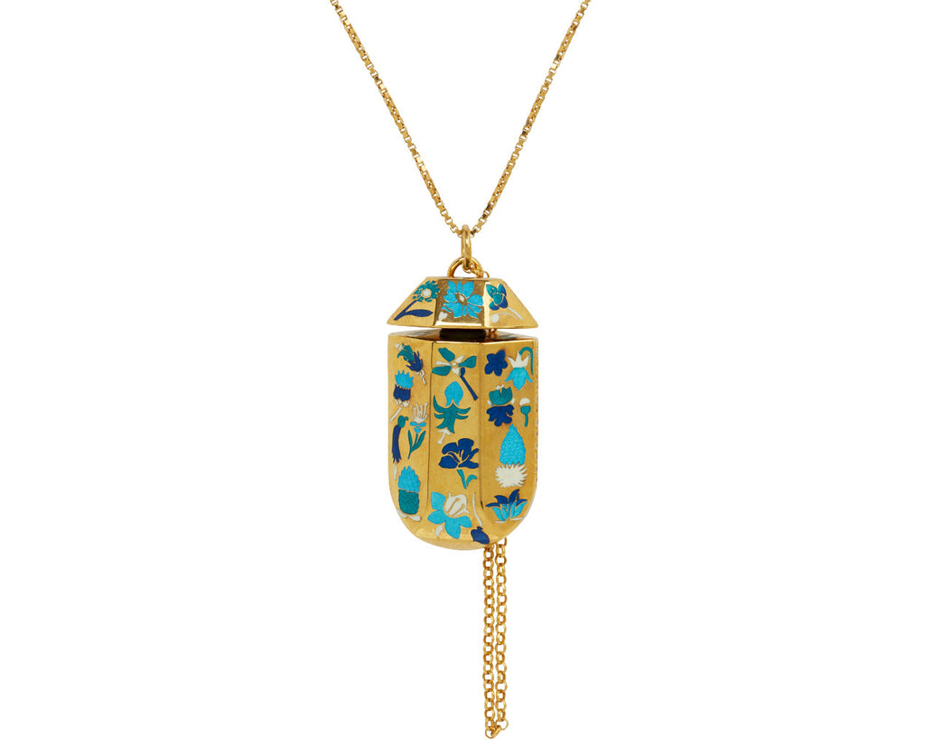 Fallen Flora Perfume Bottle + chain – Silver Vermeil - TWISTonline 