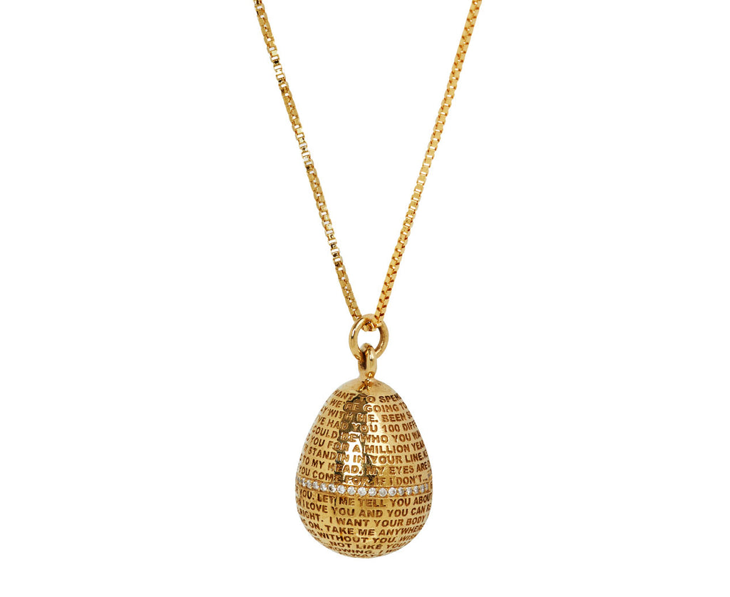 Love Bomb Mini Egg Pendant - TWISTonline 