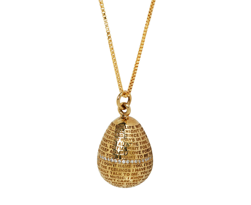 Love Bomb Mini Egg Pendant - TWISTonline 