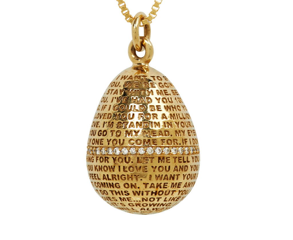 Love Bomb Mini Egg Pendant - TWISTonline 