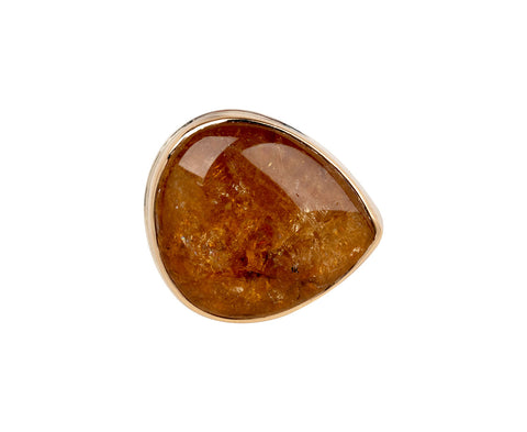 Jamie Joseph Teardrop Yellow Tourmaline Ring