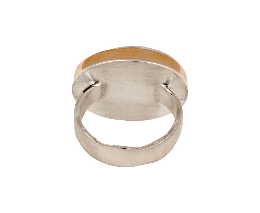 Jamie Joseph Lavender Druzy Ring - Back View