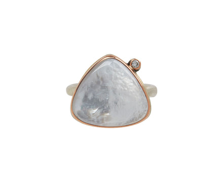 Jamie Joseph Mother of Pearl and Diamond Ring