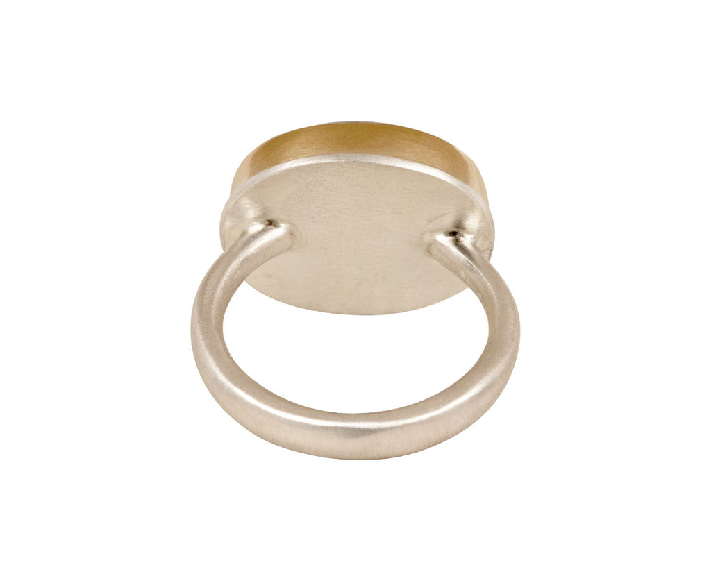 Jamie Joseph Pariba Tourmaline in Quartz Ring - Back View