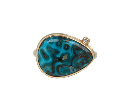 Jamie Joseph Egyptian Turquoise and Diamond Ring