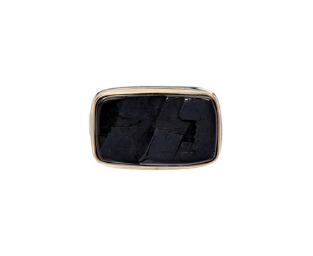 Jamie Joseph Rectangular Andradite Ring