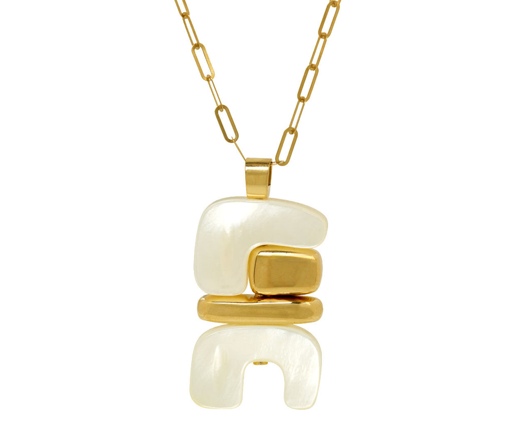 Mother-of-Pearl Water Totem Pendant ONLY