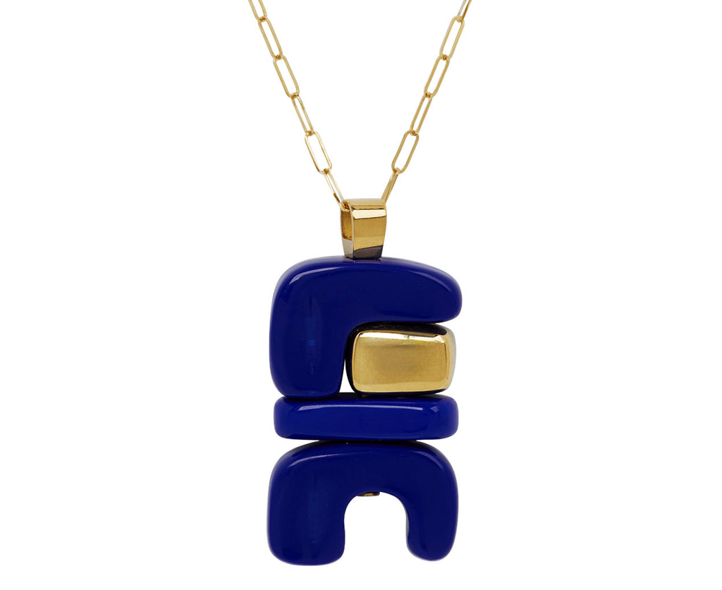 Lapis Fire Totem Pendant ONLY