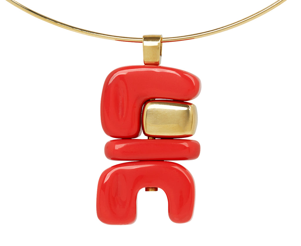 Coral Fire Totem Pendant ONLY