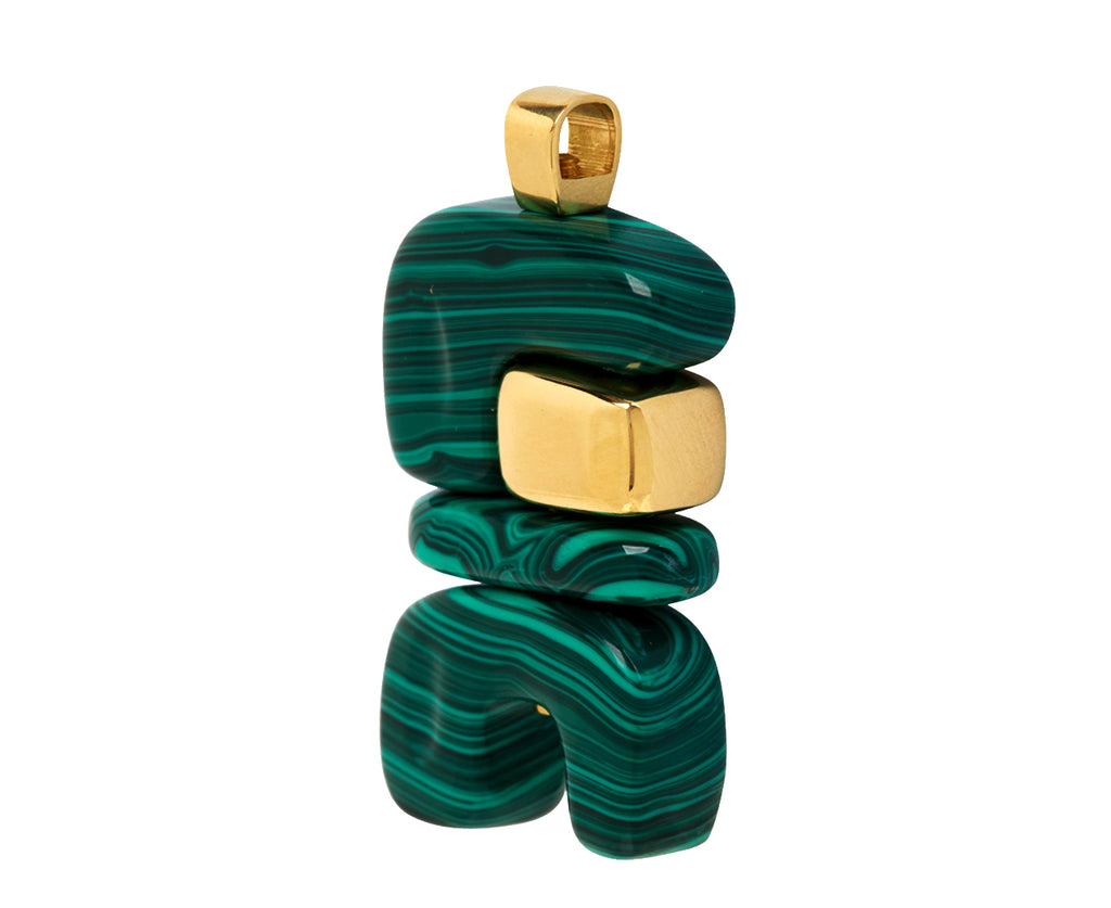 Malachite Earth Totem Pendant ONLY