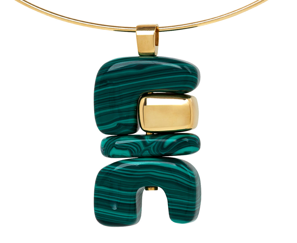 Malachite Earth Totem Pendant ONLY