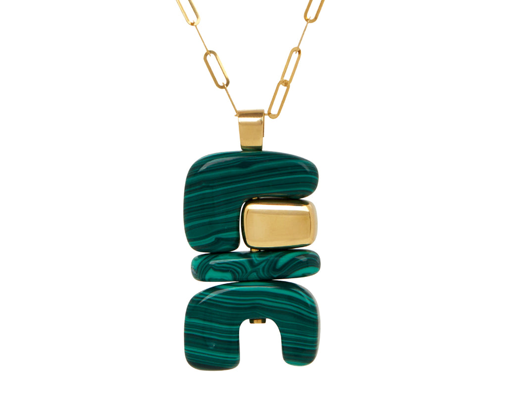 Malachite Earth Totem Pendant ONLY