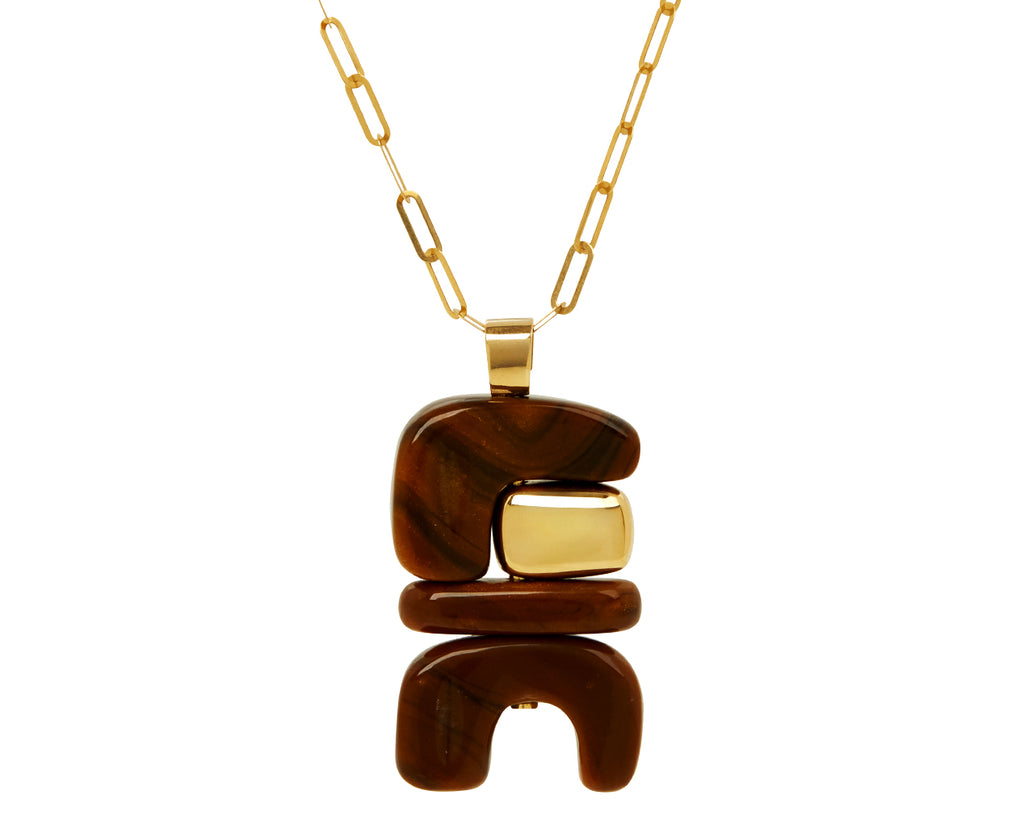 Tiger's Eye Fire Totem Pendant ONLY - TWISTonline 