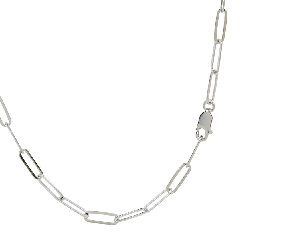 Onyx and Silver Totem Pendant Necklace