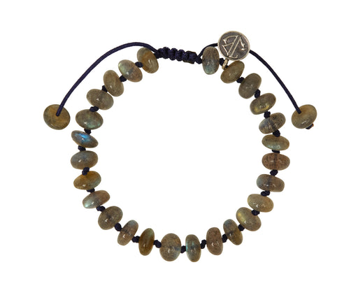 Smooth Labradorite Beaded Bracelet