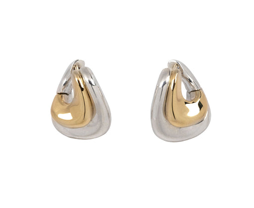 Kloto Silver and Gold Raya Earrings