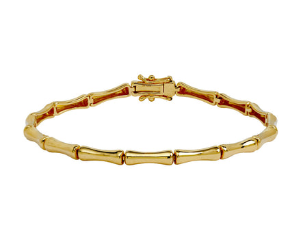 Gold Bamboo Bracelet