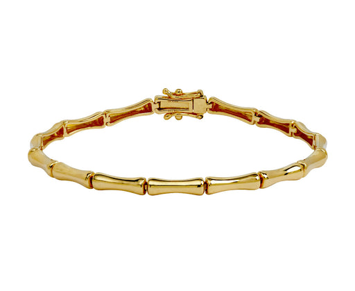 Gold Bamboo Bracelet