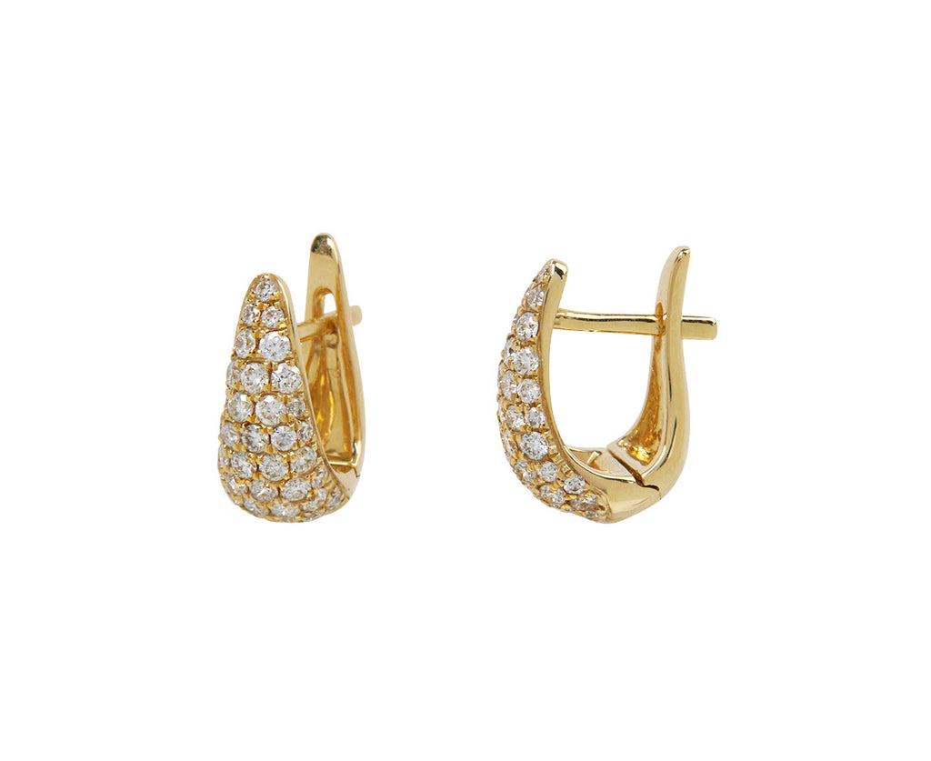 Diamond Baby Claw Earrings