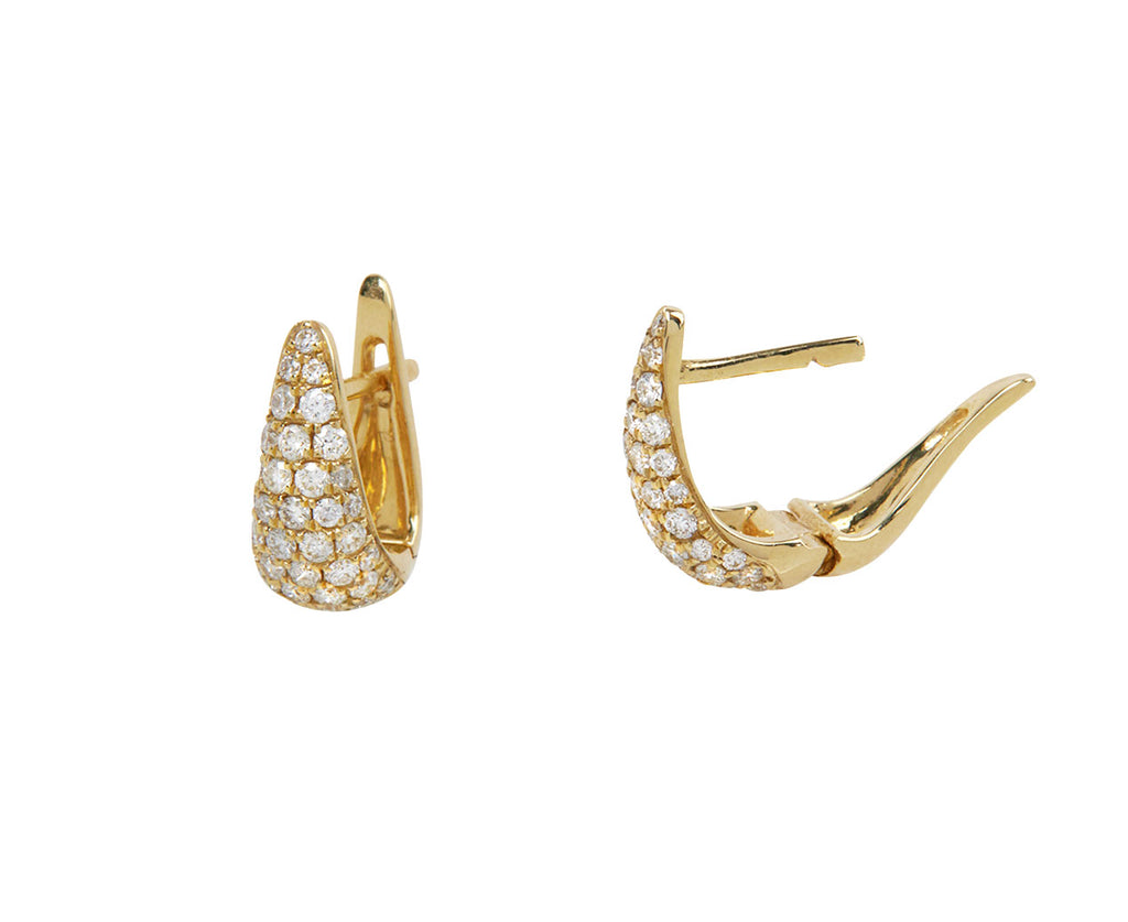 Diamond Baby Claw Earrings