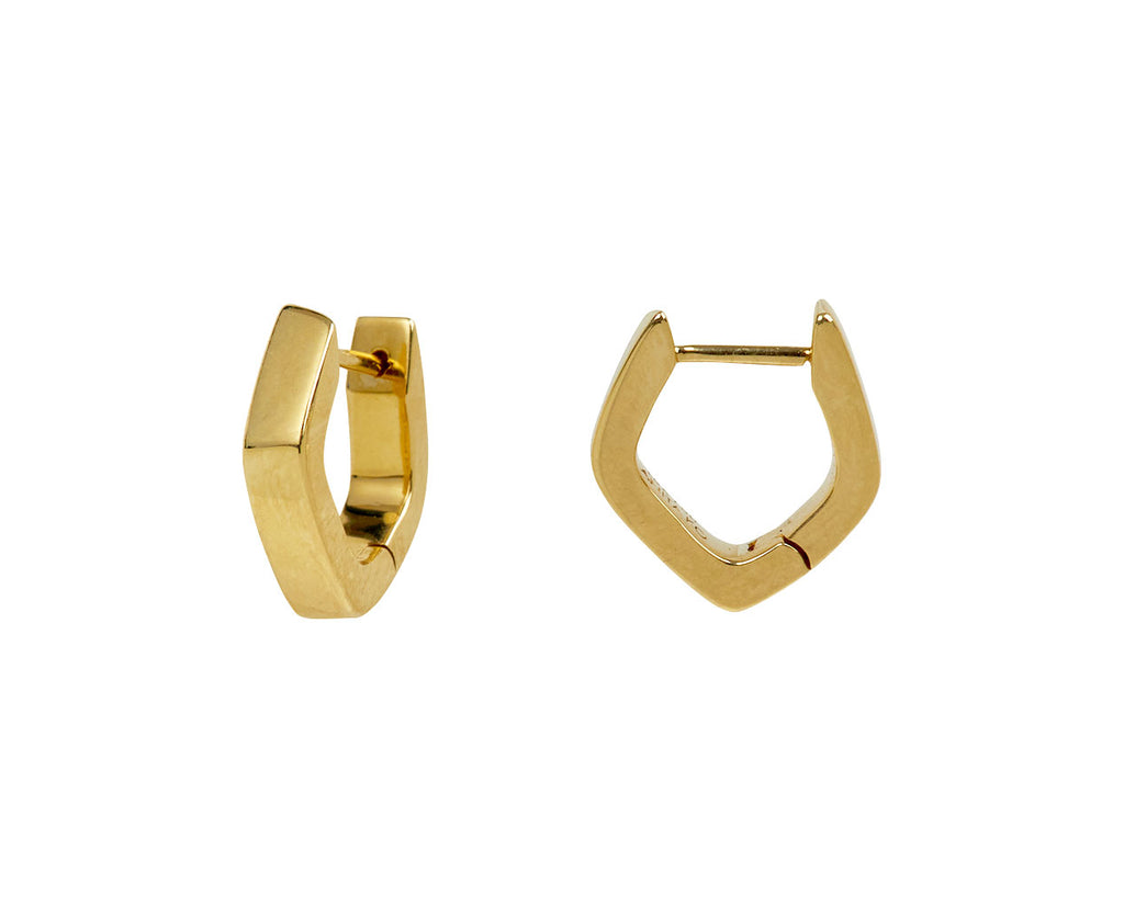 Gold Georgie Hoop Earrings