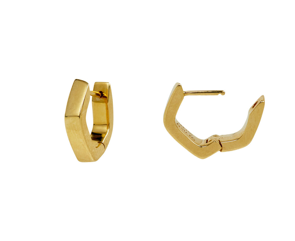 Gold Georgie Hoop Earrings