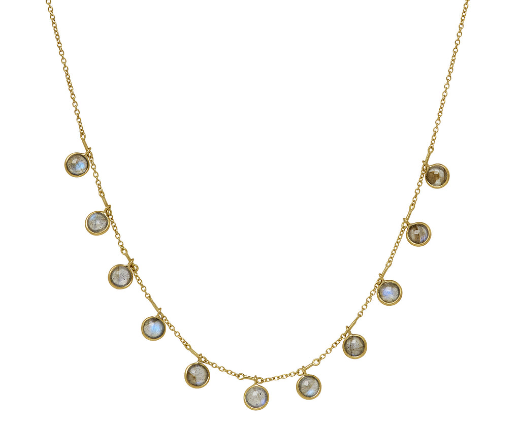 Kothari Elements Labradorite Demi Fringe Necklace