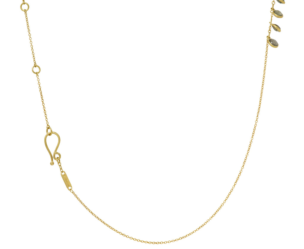 Kothari Elements Labradorite Demi Fringe Necklace - Closure