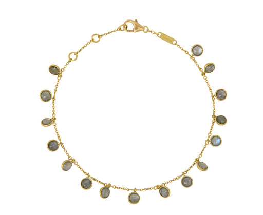 Kothari Elements Labradorite Fringe Bracelet