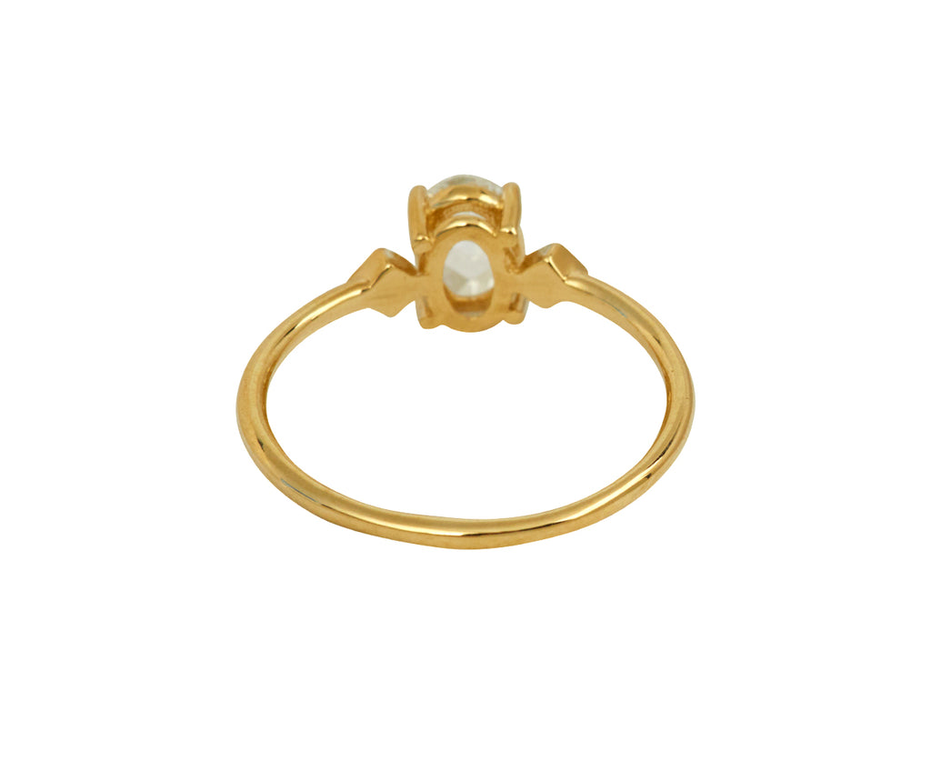 Rose Cut Diamond Deco Ring