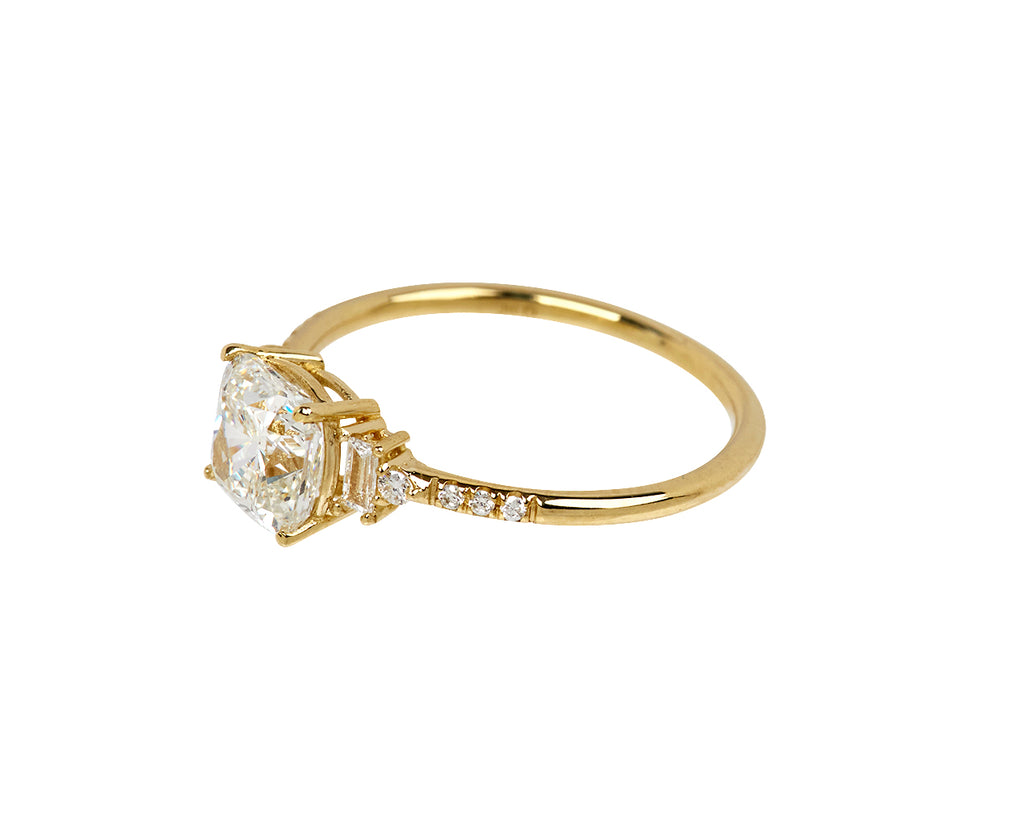 Jennie Kwon Labgrown Diamond Rhapsody Ring - Angled View