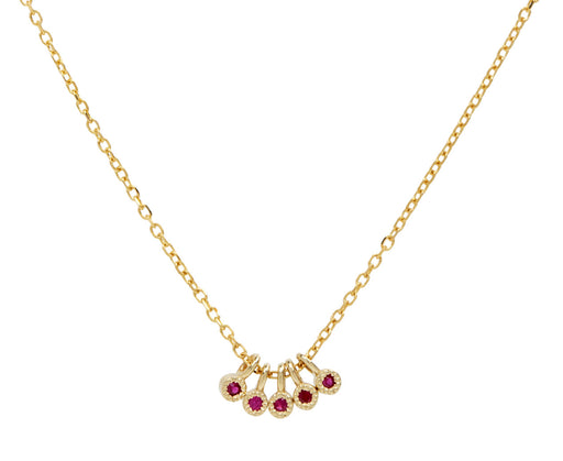 Jennie Kwon Ruby Milestones Necklace