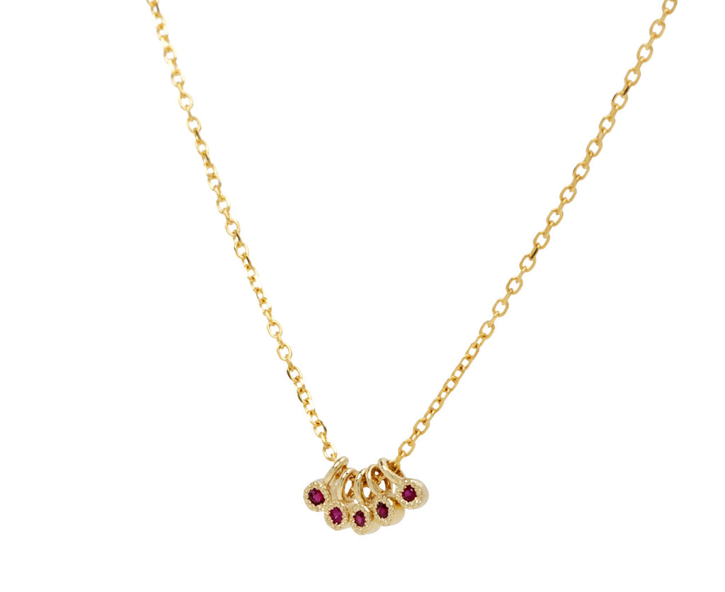 Jennie Kwon Ruby Milestones Necklace