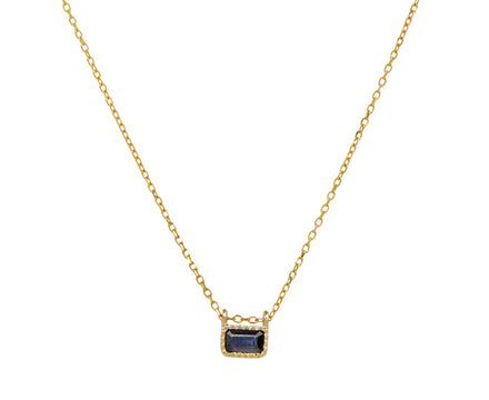 Jennie Kwon Blue Sapphire EC Necklace