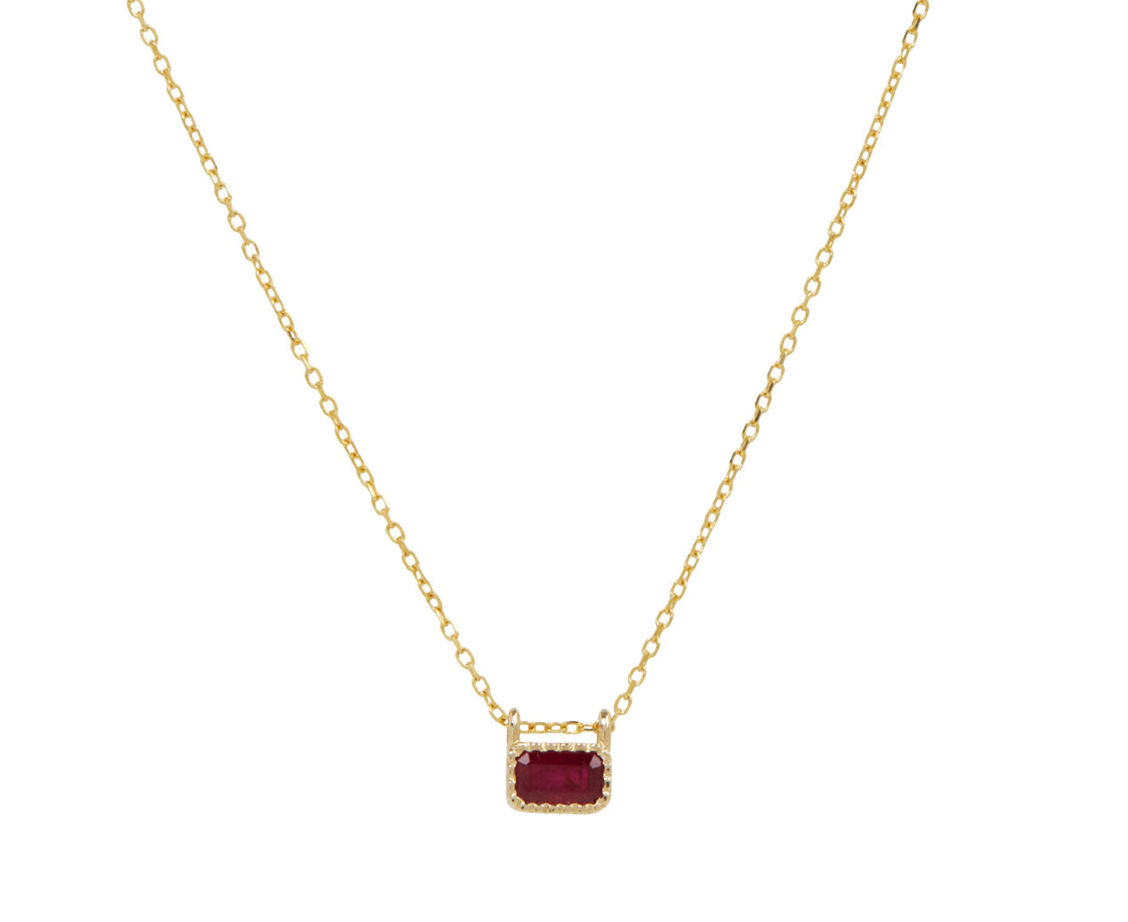 Jennie Kwon Ruby EC Necklace