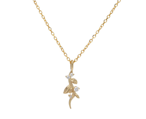 Jennie Kwon Diamond Vine Necklace