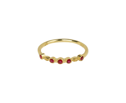 Jennie Kwon Ruby Pebble Leaf Band