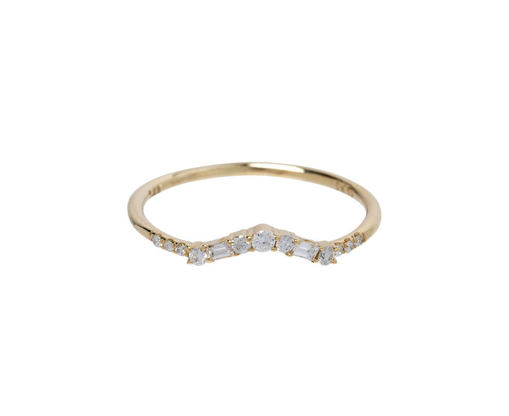 Jennie Kwon Diamond Etude Arch Ring
