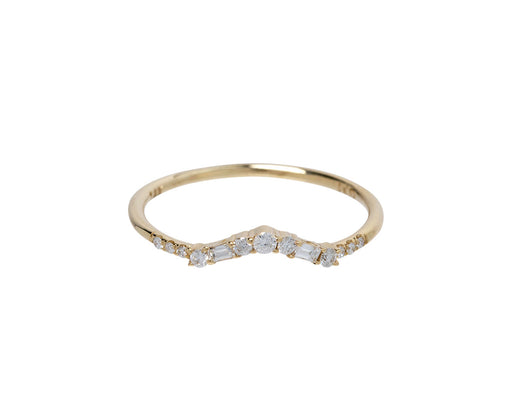 Jennie Kwon Diamond Etude Arch Ring