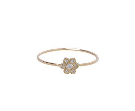 Jennie Kwon Diamond Daisy Whisper Ring