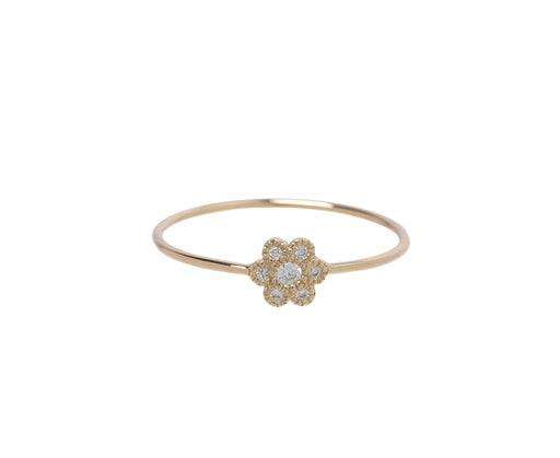 Jennie Kwon Diamond Daisy Whisper Ring