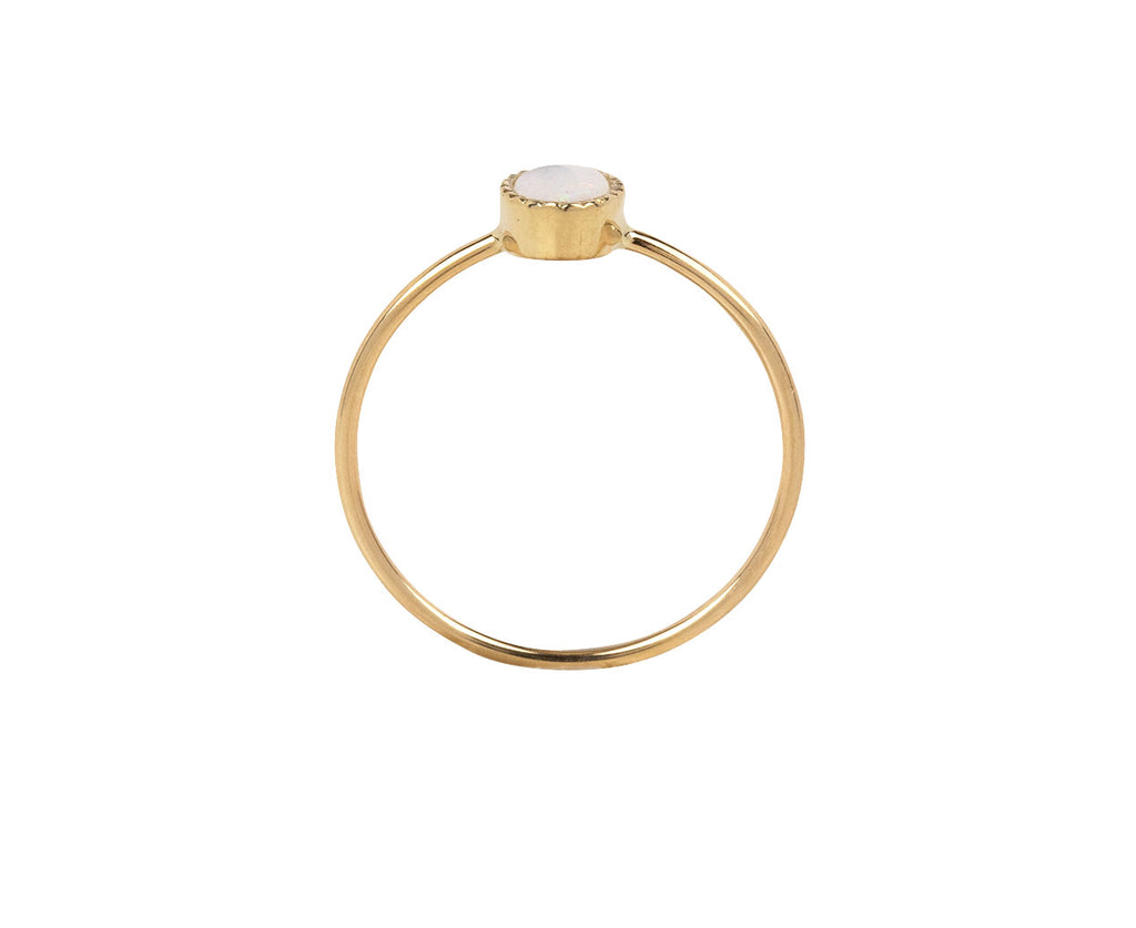 Jennie Kwon Opal Wisp Ring - Side View