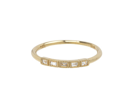 Jennie Kwon Diamond Baguette Legato Ring