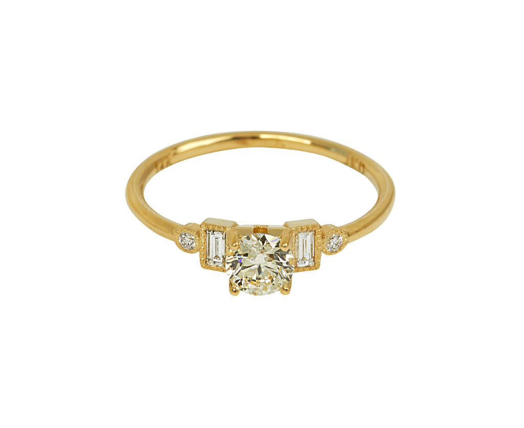 Diamond Solitaire Era Ring